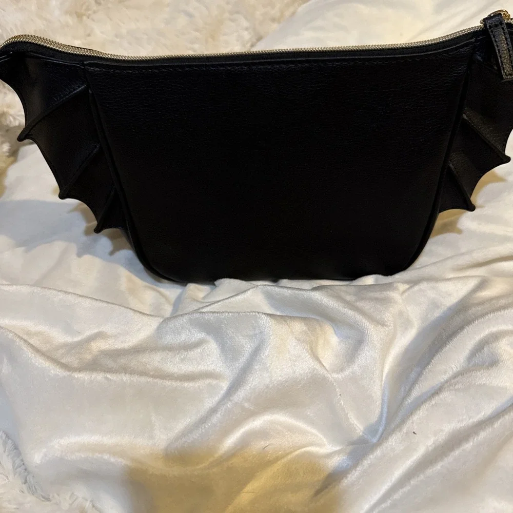 Jeffree Star Bat Wing Makeup Bag Black Limited Edition Cosmetic Case New